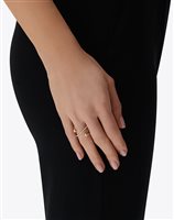 Ring Nanis Woman Dancing Elite in Yellow Gold Diamante 0.17 Ct AS8-583 - AS8-583